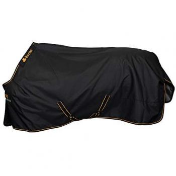 Bucas Irish Light Rug – 50g (Black/Gold, 135cm)