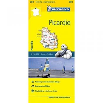 Michelin Localkarte Picardie 1 : 150 000