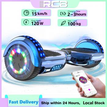 Hoverboard RCB 6,5” con Bluetooth, LED e speaker