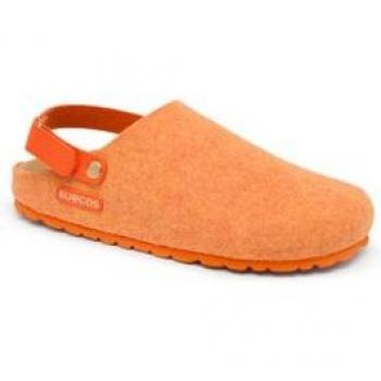 Pájaros de Sueco: Zapato Hem Strap Naranja, Talla 38 – Mujer