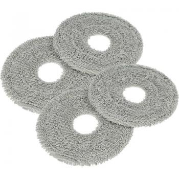 VHbw 4 Lingettes Tampons – Kit Housse de Nettoyage, compatible Dreame X30 Ultra