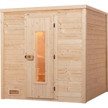 Weka Sauna »Bergen«, 7,5 kW mit externem Steuergerät