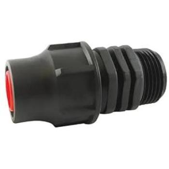 Adaptateur mâle 20x27 pour tuyau de goutte à goutte 16mm