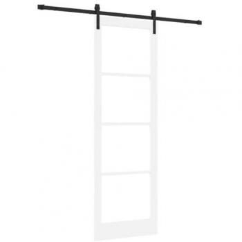 Set Porta Interna ORKDAL Bianco 78x232 cm con Vetro