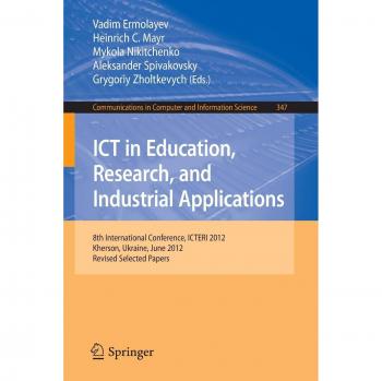 ICT in Education, Research, and Industrial Applications