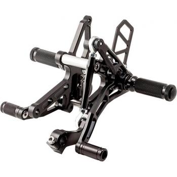 Accessoire LSL – Fixation latérale pour repose-pieds Ducati Scrambler 110D047SI en argent