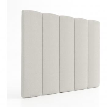 Morfeo Tapizado Gris 160 cm con Diseño Moderno