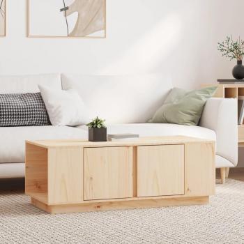 VidaXL 110x50x40 cm Solid Pine Coffee Table