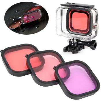 Accesorio Gopro 9 “TELESIN‑Filtro”