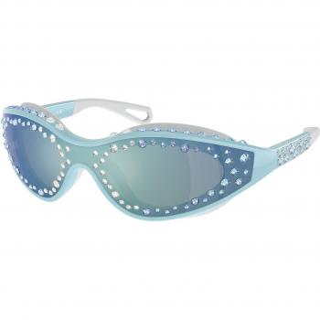 Swarovski SK6024 105255 Occhiali da Sole Blu per Donna