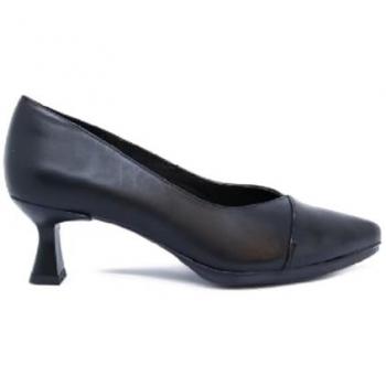 Mujer Desiree Maia16 – Zapatos de salón con punta de charol negro