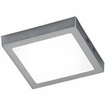 Zeus Trio 657111807 – 17 W LED Decke, mattes Aluminium/Nickel