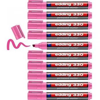 Rosa Edding Permanentmarker 330, 5 mm, Einzeln