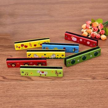 Wooden Harmonica for Kids