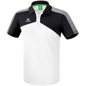 Erima GmbH Polo de Tenis Premium One 2.0 Mujer Blanco/Negro/Blanco 40