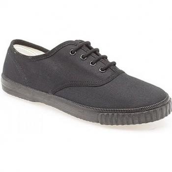 Dek Sneakers in Tela Nera 2 UK