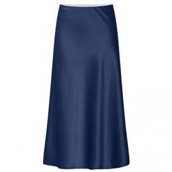 Pella Midi Gonna Navy Peonia S