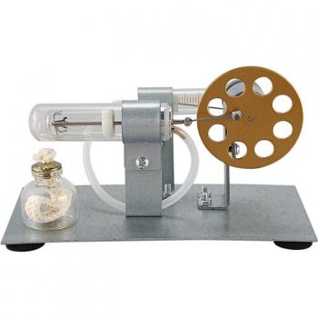 Motor Stirling de aire, generador eléctrico, modelo de física