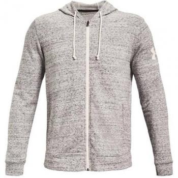 Sweat à Capuche Under Armour Rival Terry Blanc – 2XL – Pull Full Zip – Homme