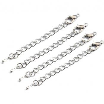 Pulseras y Collares: Conectores Cierre 55 mm – Kit 10 unid
