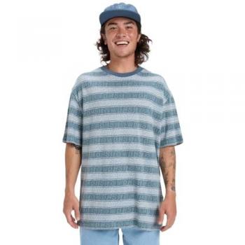 Quiksilver Men’s Sassi XL Blue Short Sleeve Top