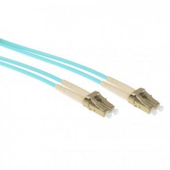 Cavo Rete Fibra Armata 15m OM3 con Connettori LC