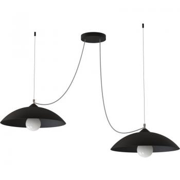 Lumicom Dream Pendiente Metal Negro 42W 2xE27
