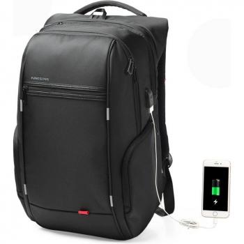 KINGSONS Durable Business Laptop Backpack (12-17 inch)