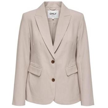 GreenStyle Beige Recycled Polyester Blazer – Women’s L