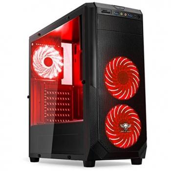 Boîtier PC avec 1 Ventilateur 120mm à l'Arrière