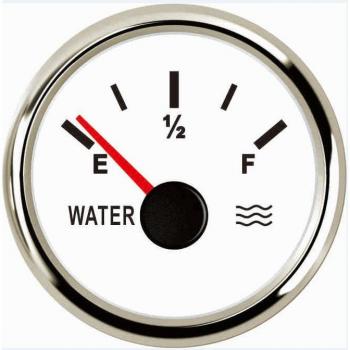 Medidor de Nivel de Agua 52mm con Escala de 0-190 Ohm y 240-33 Ohm