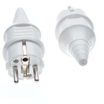 IP54 Waterproof Industrial Type E Rewireable Plug 250V 4000W