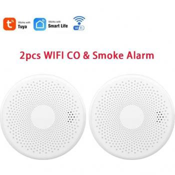 SmartLife Multisensor CO y Ruido con Alarma de Incendios