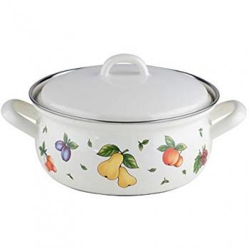 Riess Emaille Kochtopf, 2 l, mit Deckel