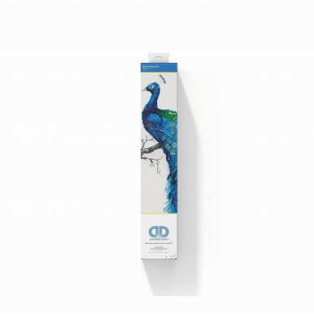 Diamond Dotz Blue Peacock