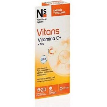 NS VITANS Vitamina C + Zinc 320 Comprimidos Pack Ahorro (4x80)