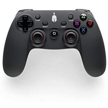 PS3 Controller Spartan Gear Ksifos kabellos kompatibel mit PC und PS3 schwarz
