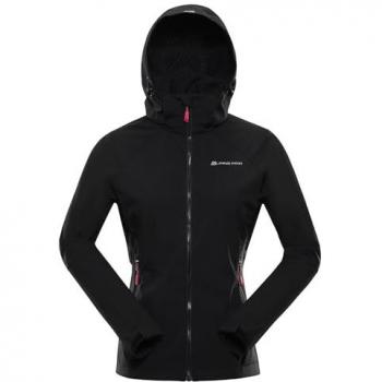 Alpine Pro Lanca Women's Waterproof Jacket Black XS