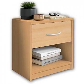 Comodino semplice con cassetto