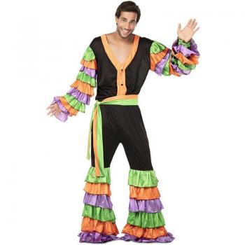Disfraz de Rumbero masculino multicolor