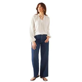 Wallis Classic White Tie‑Neck Blouse for Women – 18