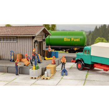 Personnages pour chargement de marchandises