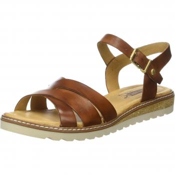 Pikolinos Damen Alcudia W1L Sandalen, Braun, 39 EU