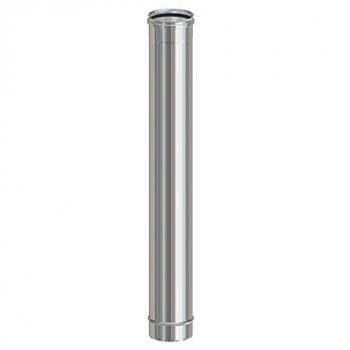 Tube de Conduit Inox AISI 304 100 cm pour Poêles à Pellets