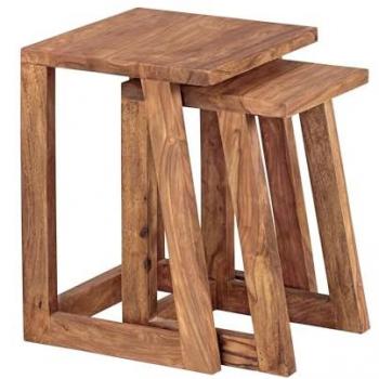 Tables d'Appoint en Bois Massif