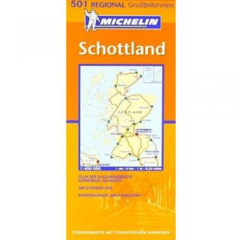 Schottland (Michelin Regionalkarte)