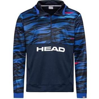 HEAD Herren Slider Hoodie, blau/schwarz, M