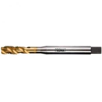 Macho roscador DIN 371C M5/0.8 mm HSS‑Co TiN 6H Promat