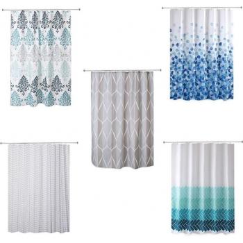 Atlantic Wave Waterproof Cloth Curtain