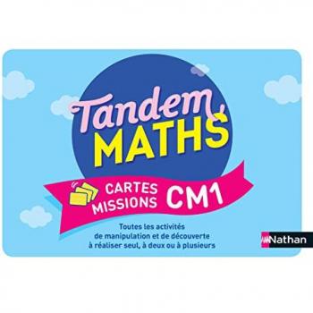 Tandem, maths CM1 : cartes missions